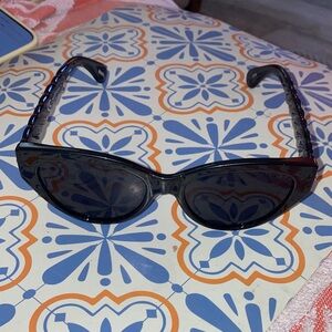 J.Crew Chic Black Cat-eye Sunglasses